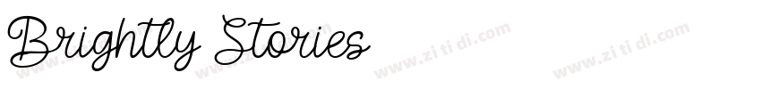 Brightly Stories字体转换